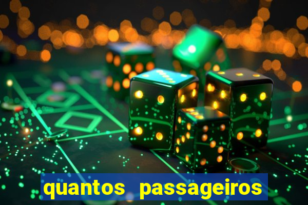 quantos passageiros cabem em um navio de cruzeiro